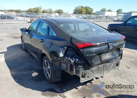 2020 Honda Civic Lx z USA, uszkodzony, nr VIN 2HGFC2F65LH595986